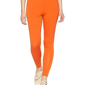 Orange Womenβs Stretch Leggings β Comfortable Everyday Wear