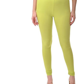 Lime Green Women’s Stretch Leggings – Comfortable Everyday Wear