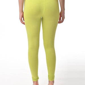 Lime Green Women’s Stretch Leggings – Comfortable Everyday Wear