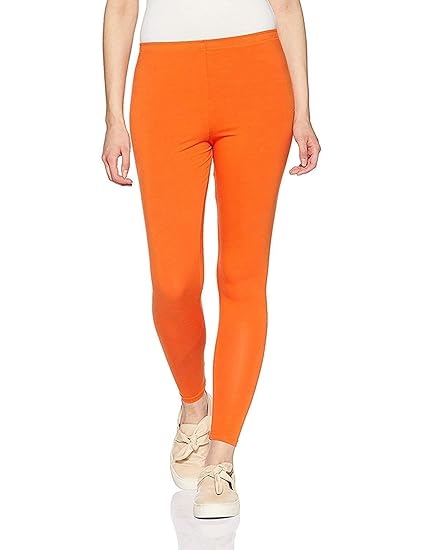Orange Women’s Stretch Leggings – Comfortable Everyday Wear