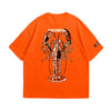 Orange Lobsters T-Shirt - Size XS