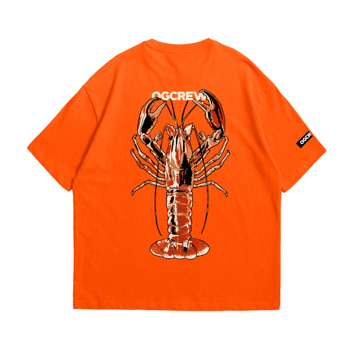 Orange Lobsters T-Shirt - Size XS